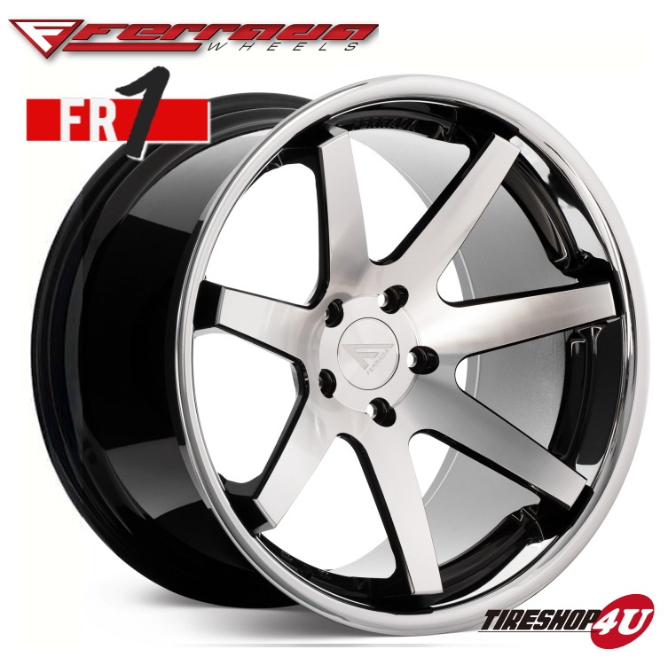 Ferrada wheels FR1 22x10.5J 5/127 ET28 マシンブラック/SS